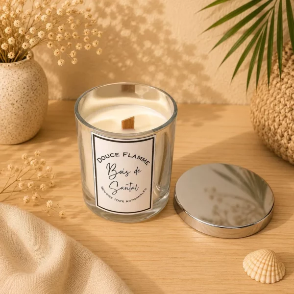 bougie-parfumée-bois-de-santal-douce-flamme