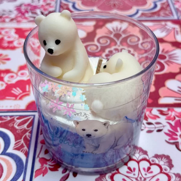 Bougie gourmande parfumée Houx par Douce Flamme