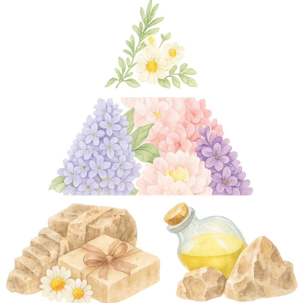 pyramide olfactive savon de marseille