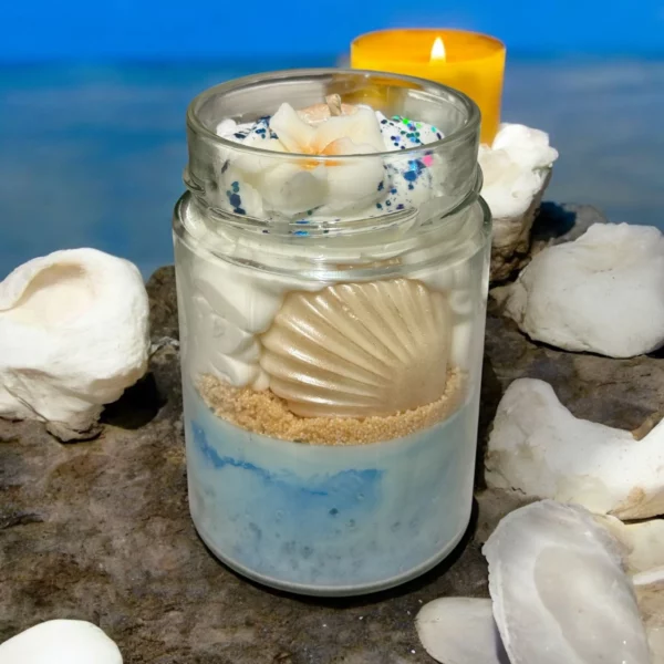 bougie-gourmande-monoi-douce-flamme bougie parfumée cire végétale