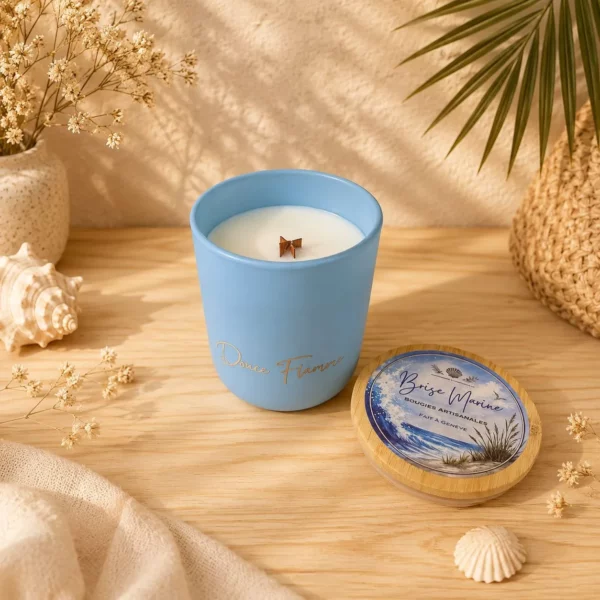 bougie-parfumée-brise-marine-douce-flamme